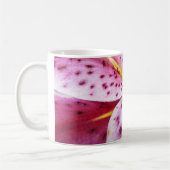 Stargazer Lily Bright Magenta Kaffeetasse (Links)