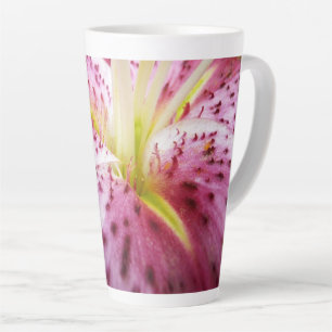 Stargazer Lily Bright Magenta Milchtasse