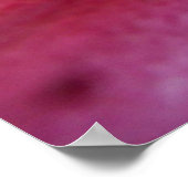 Stargazer Lily Bright Magenta Poster (Ecke)