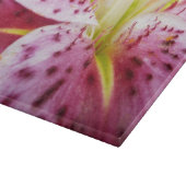Stargazer Lily Bright Magenta Schneidebrett (Ecke)