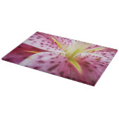 Stargazer Lily Bright Magenta Schneidebrett (Ecke)