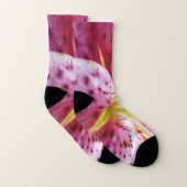 Stargazer Lily Bright Magenta Socken (Paar)