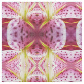Stargazer Lily Bright Magenta Stoff (Muster)