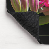Stargazer Lily Buds und Blüte Mousepad (Ecke)