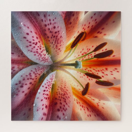 Stargazer Lily Close-Up Puzzle (Horizontal)