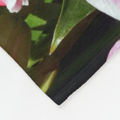 Stargazer Lily Fotograf Fleecedecke (Ecke)