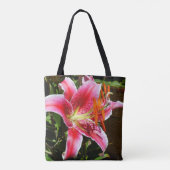 Stargazer Lily Fotograf Tasche (Rückseite)