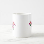 Stargazer Lily Heart Kaffeetasse (Mittel)