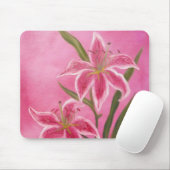Stargazer Lily Mousepad (Mit Mouse)