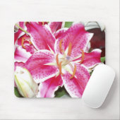 Stargazer Lily Mousepad (Mit Mouse)
