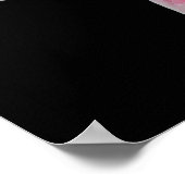 Stargazer Lily Print Poster (Ecke)