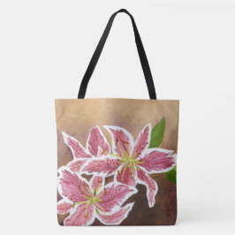 Stargazer Lily Tote Bag Tasche