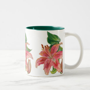 Stargazer Lily Zweifarbige Tasse