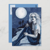 Stargazer Mermaid Postkarte (Vorne/Hinten)