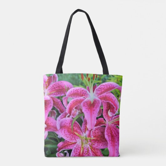 Stargazer-Orientale-Lilien Tasche (Rückseite)