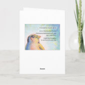 Stargazers-Gruß-Karte Karte (Rückseite)