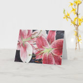 Stargazers in der Liebe Karte (Gelbe Blume)