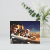 Stargazers Postkarte (Stehend Vorderseite)