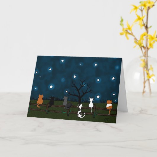 "Stargazing Card" Karte (Gelbe Blume)