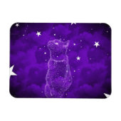 Stargazing Cat Magnet (Horizontal)