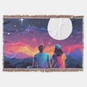 Stargazing Couple Decke (Vorderseite)