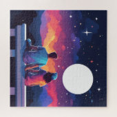 Stargazing Couple Puzzle (Horizontal)