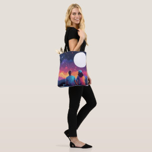Stargazing Couple Tasche