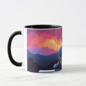 Stargazing Couple Tasse (Links)