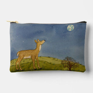 Stargazing Deer Zipper Puch Zubehörtasche
