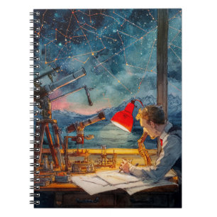 Stargazing Dreamer Colorful Constellation Notebook Notizblock