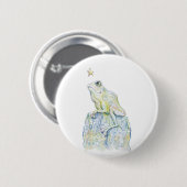 Stargazing Frosch Button (Vorne & Hinten)