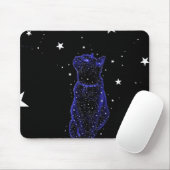 Stargazing Katze Mousepad (Mit Mouse)