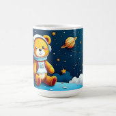 Stargazing Teddy Astronaut Kaffeetasse (Mittel)