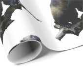 Stargazing Vielfrass Geschenkpapier (Rolleneckpunkt)