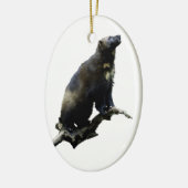 Stargazing Wolverine Keramikornament (Links)