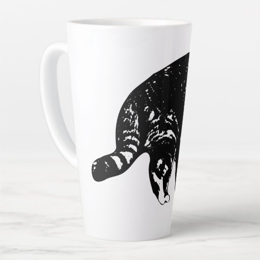 Starglow Tabby Peek Milchtasse (Linke Ecke)