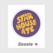 Starhouse Circle Design Aufkleber (Blatt)