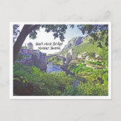 STARI-BRÜCKE IN MOSTAR, BOSNIEN POSTKARTE (Vorderseite)