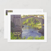 Stari Most Bridge, Mostar, Bosnien Postkarte (Vorne/Hinten)
