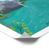 Stari Most, Mostar, Bosnien und Herzegowina Poster (Ecke)