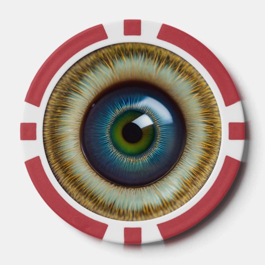 Staring Eyeball Pokerchips (Vorderseite)