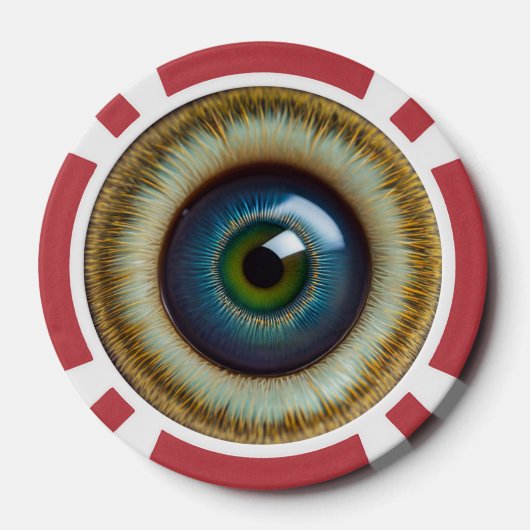 Staring Eyeball Pokerchips (Rückseite)