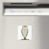 Staring Owl Magnet (In Situ (Geschirrspüler))