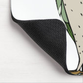 Staring Owl Mousepad (Ecke)