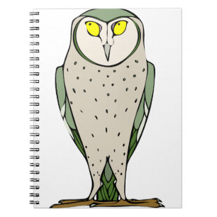 Staring Owl Notizblock