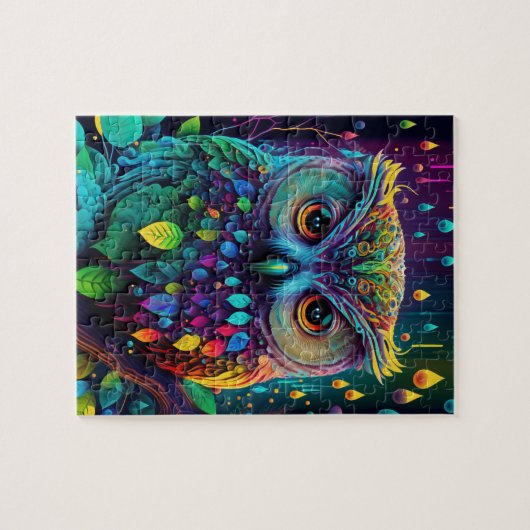 Staring Owl Puzzle (Horizontal)