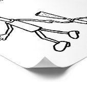 Staring Reed Poster (Ecke)