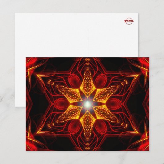 Staritual-Fraktal Postkarte (Vorne/Hinten)