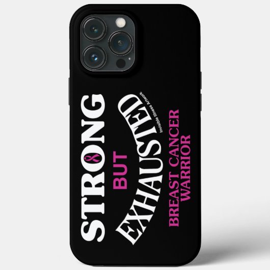 STARK, ABGESCHAFFT... Brustkrebs Case-Mate iPhone Hülle (Rückseite)