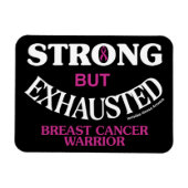 STARK, ABGESCHAFFT... Brustkrebs Magnet (Horizontal)